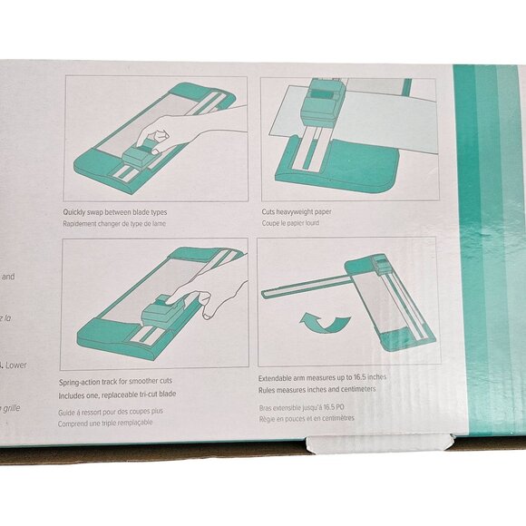 Our Memories For Life OMFL 12 Inch Paper Trimmer Expandable Ruler & Blades - Picture 5 of 8